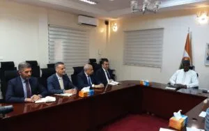Visite du ministre de l'énergie Mohamed Arkab au Niger