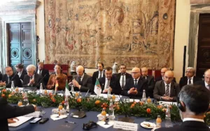 Réunion ministérielle des partanaires du projet South Corridor ( CD ministère de l'Énergie et des Mines Algérie)