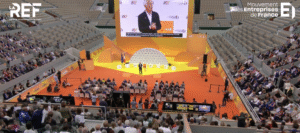 Patrick Martin lors de son intervention à #La REF2025 ( image capture d'écran)