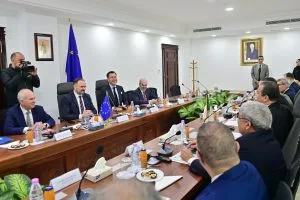 Réunion Algérie Ue sur le partenariat énergétique ( Credit photo le ministère des Hydrocarbures et des Mines