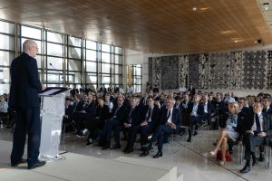 Roland Lescure lors du lancement de la 3e phase de l'inititive TIBI à VivaTech ( redit photo Hamilton De Oliveira MEFSIEN)
