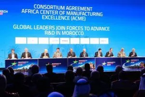 Les partenaires MoU R&D ACME signé à Marrakech ( credit photo @MAS Airshow ma)